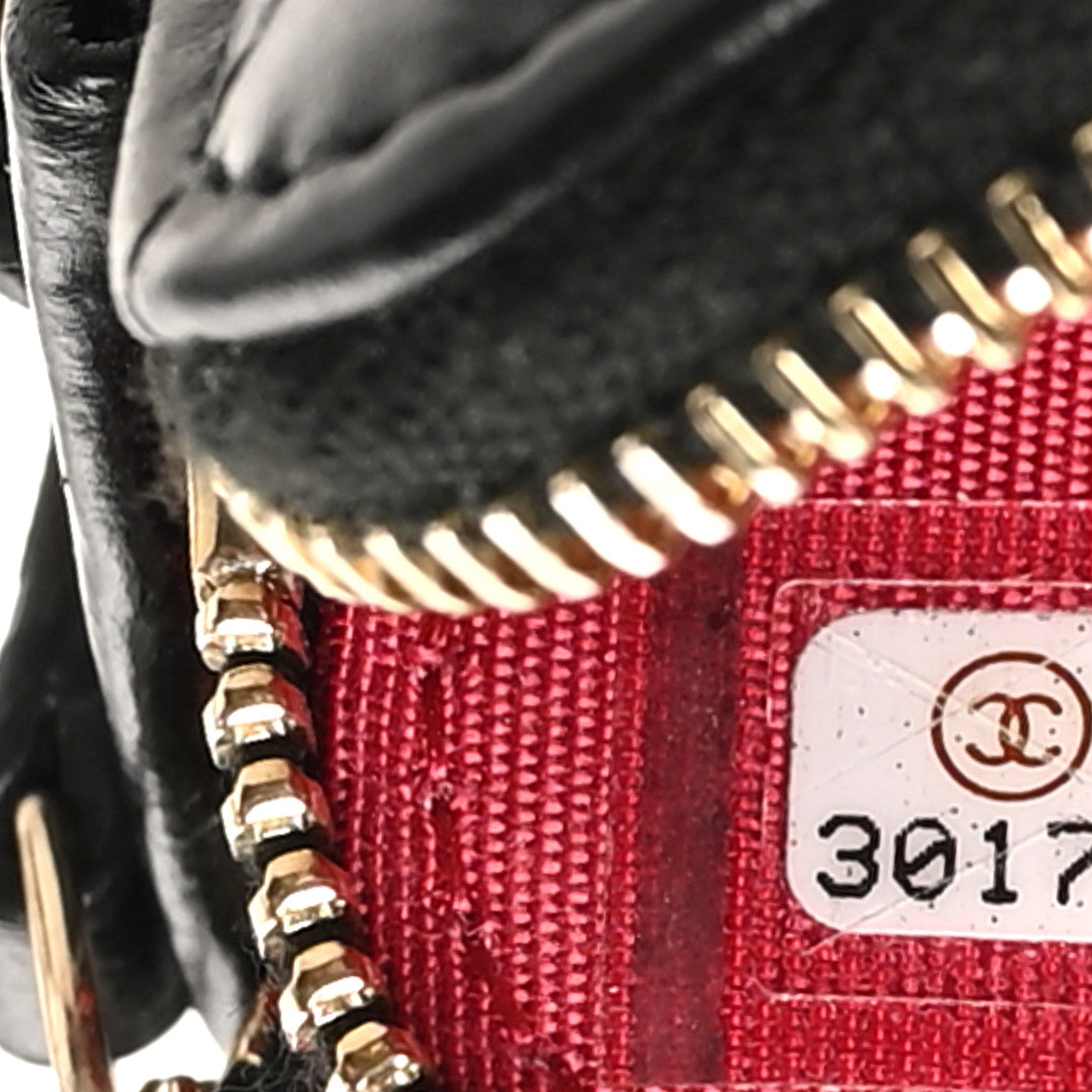 Chanel Lambskin Quilted Small Clutch With Chain Black 8 of 11