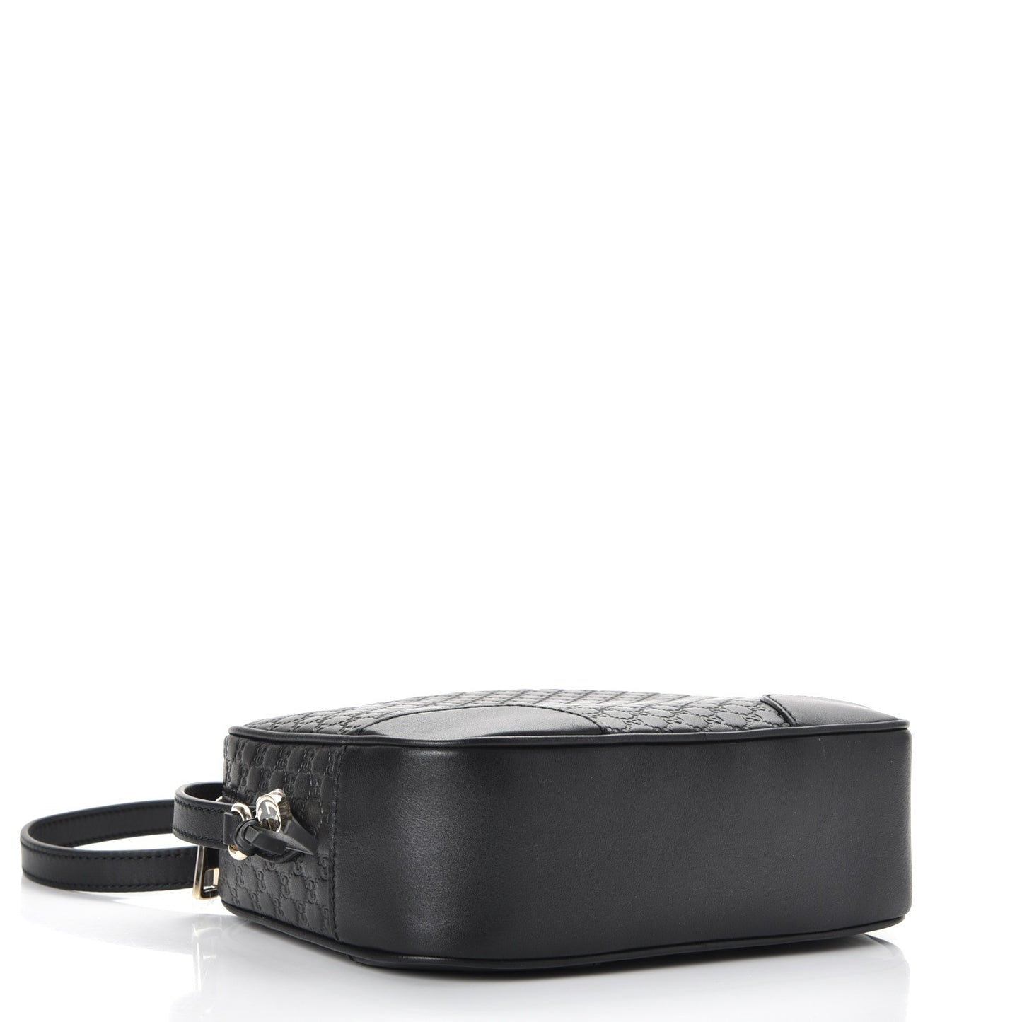 Microguccissima Mini Bree Messenger Bag Black
