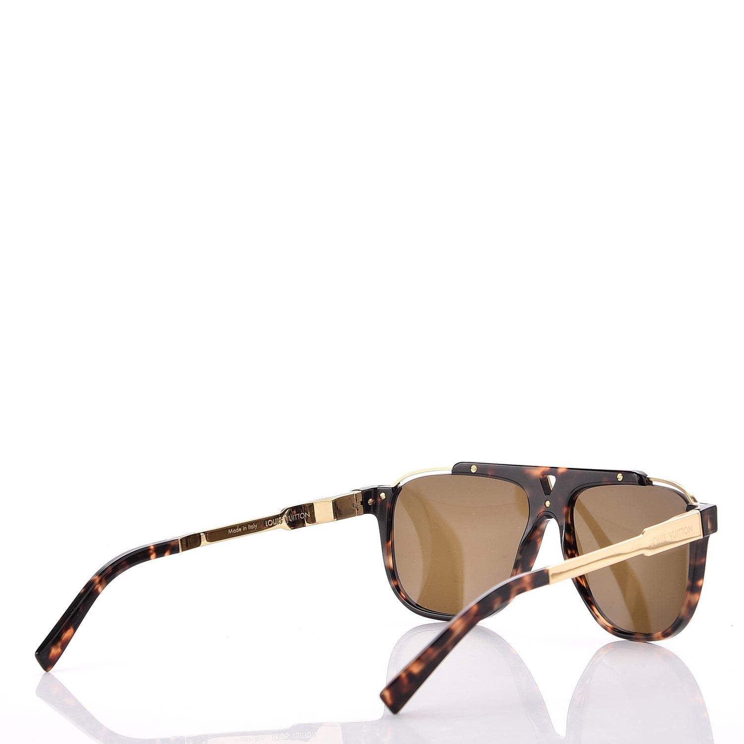 Louis Vuitton Acetate Evidence Sunglasses Z0350W Tortoise 4 of 6