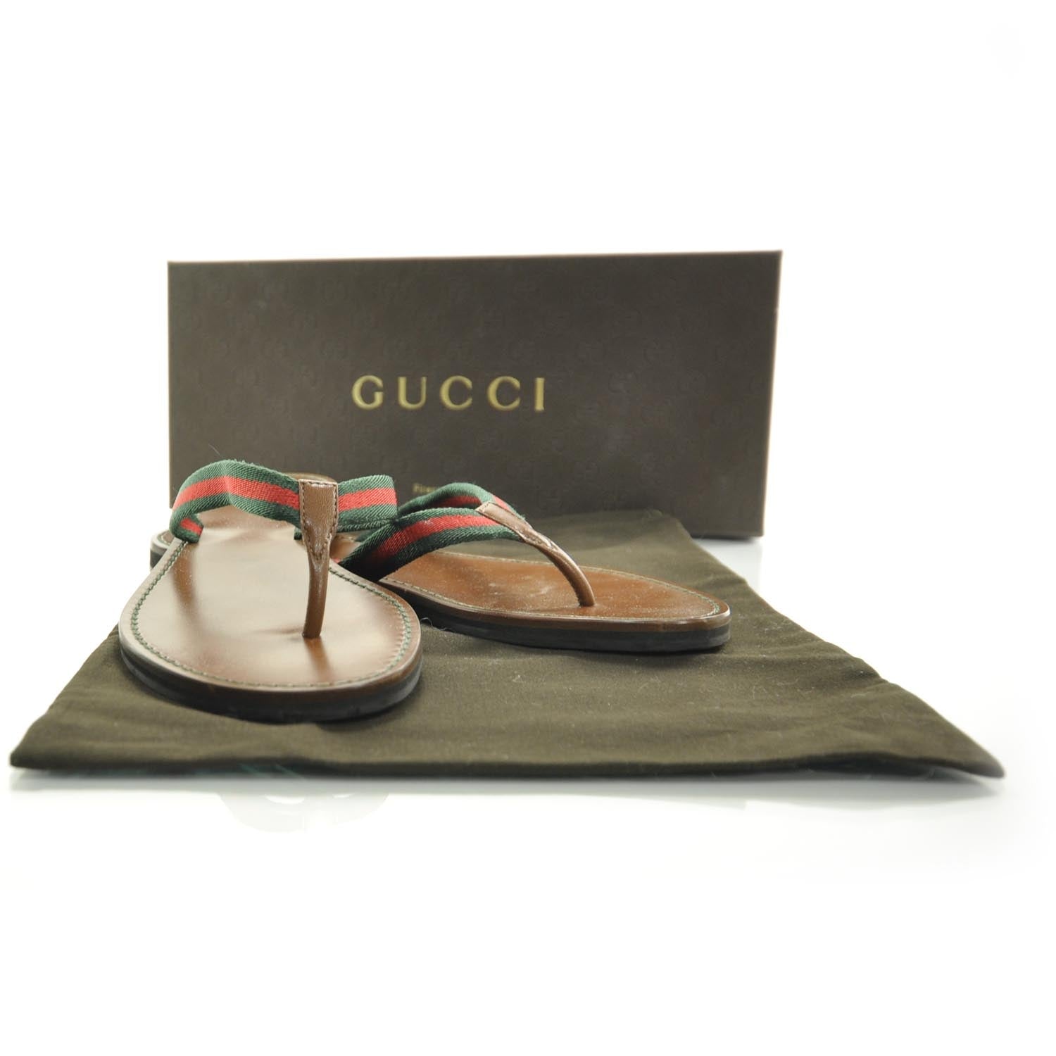 Gucci Web Thong Sandals 37 4 of 7