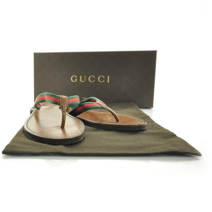 Gucci Web Thong Sandals 37 4 of 7