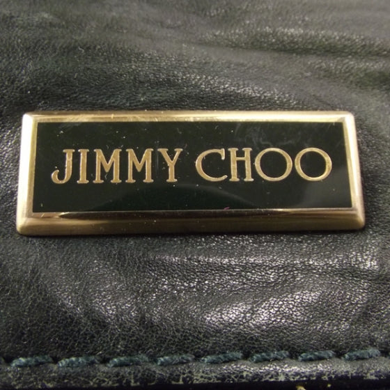Jimmy Choo Leather Suede Mahala Green 7 of 10