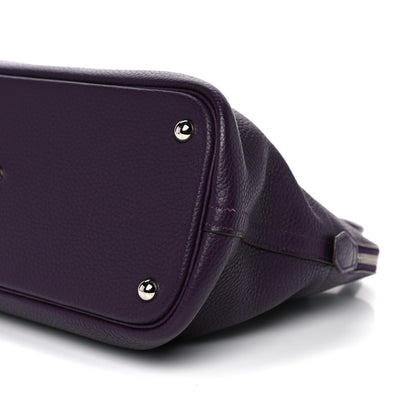 Hermes Taurillon Clemence Bolide 31 Raisin 7 of 12