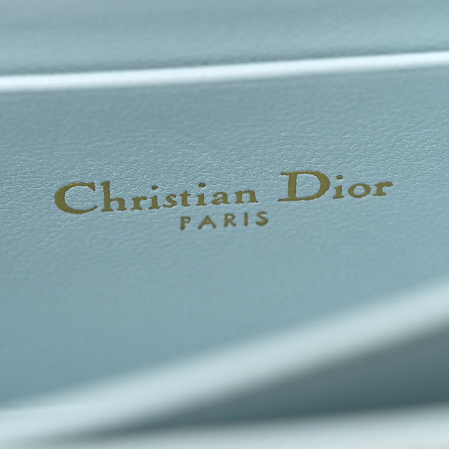 Christian Dior Lambskin Macrocannage Mini Miss Caro Bag Blue 7 of 12