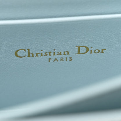 Christian Dior Lambskin Macrocannage Mini Miss Caro Bag Blue 7 of 12