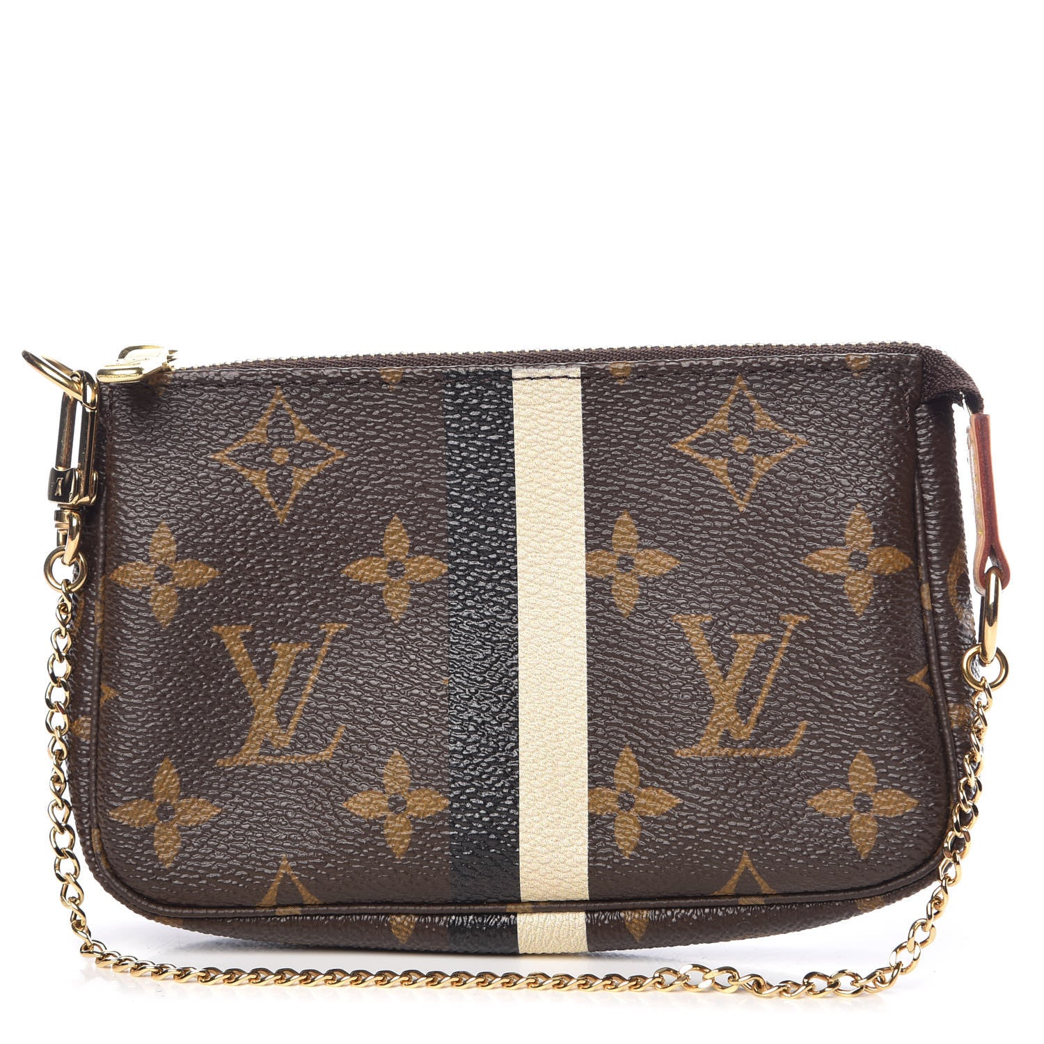 Louis Vuitton Monogram My LV Heritage Mini Pochette Accessories Ivory Black 1 of 10