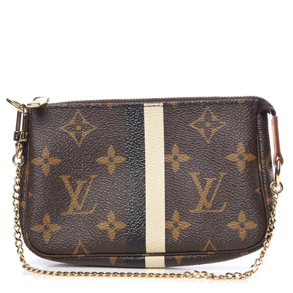 Louis Vuitton Monogram My LV Heritage Mini Pochette Accessories Ivory Black 1 of 10
