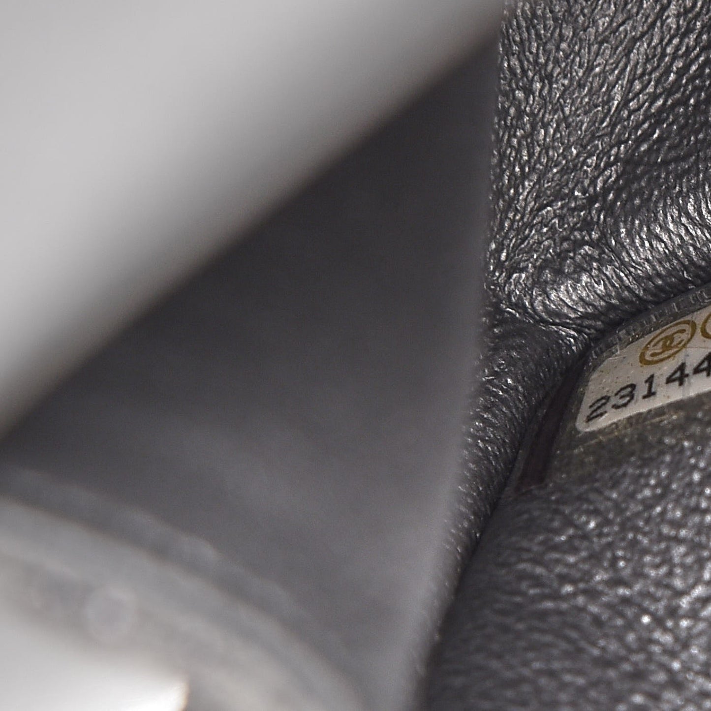 Metallic Grained Calfskin Chevron Quilted 2.55 Reissue 224 Flap