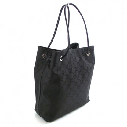 Gucci Nylon Monogram Tote Black 3 of 9