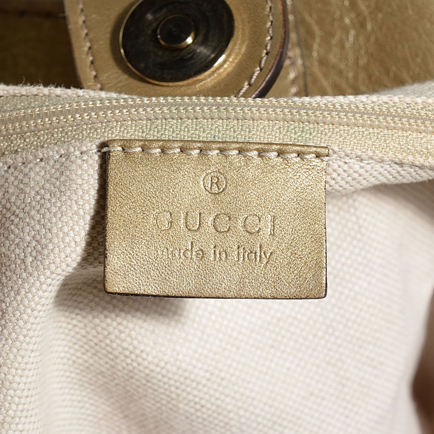 Monogram Medium Sukey Tote Champagne
