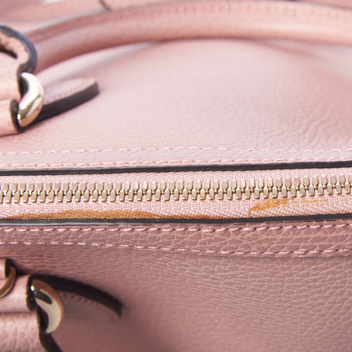 Gucci Calfskin Medium Dome Bag Pink 9 of 9