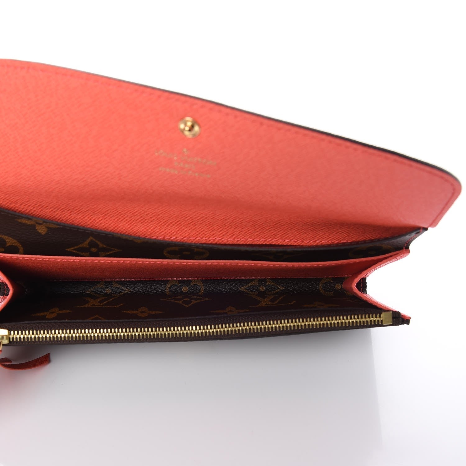 Louis Vuitton Monogram Emilie Wallet Poppy 5 of 7