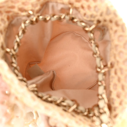 Chanel Crochet Seashell Coral Bag Light Beige 5 of 11