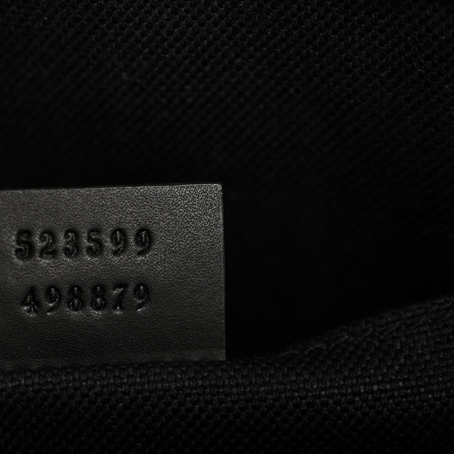 Gucci GG Supreme Monogram Web Small Flat Messenger Bag Black Grey 7 of 13