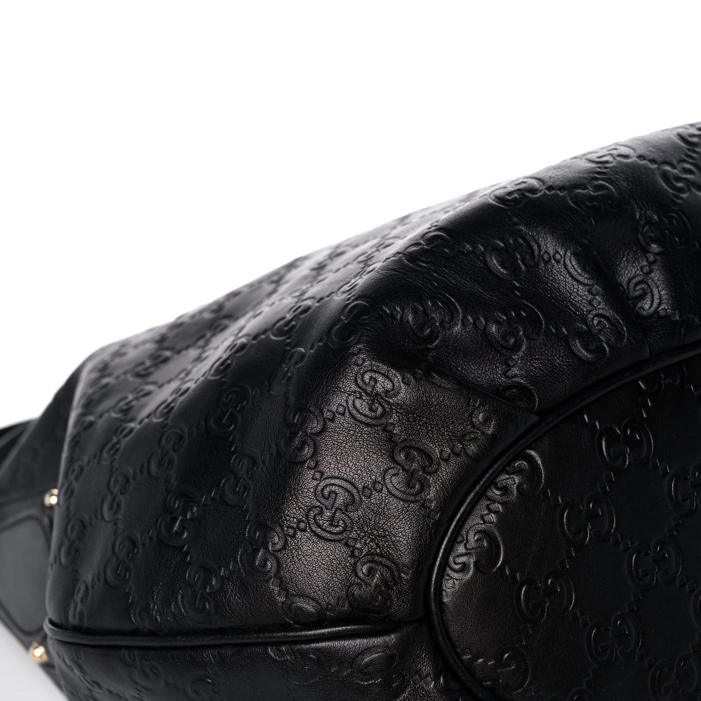 Guccissima Pelham Medium Hobo Black