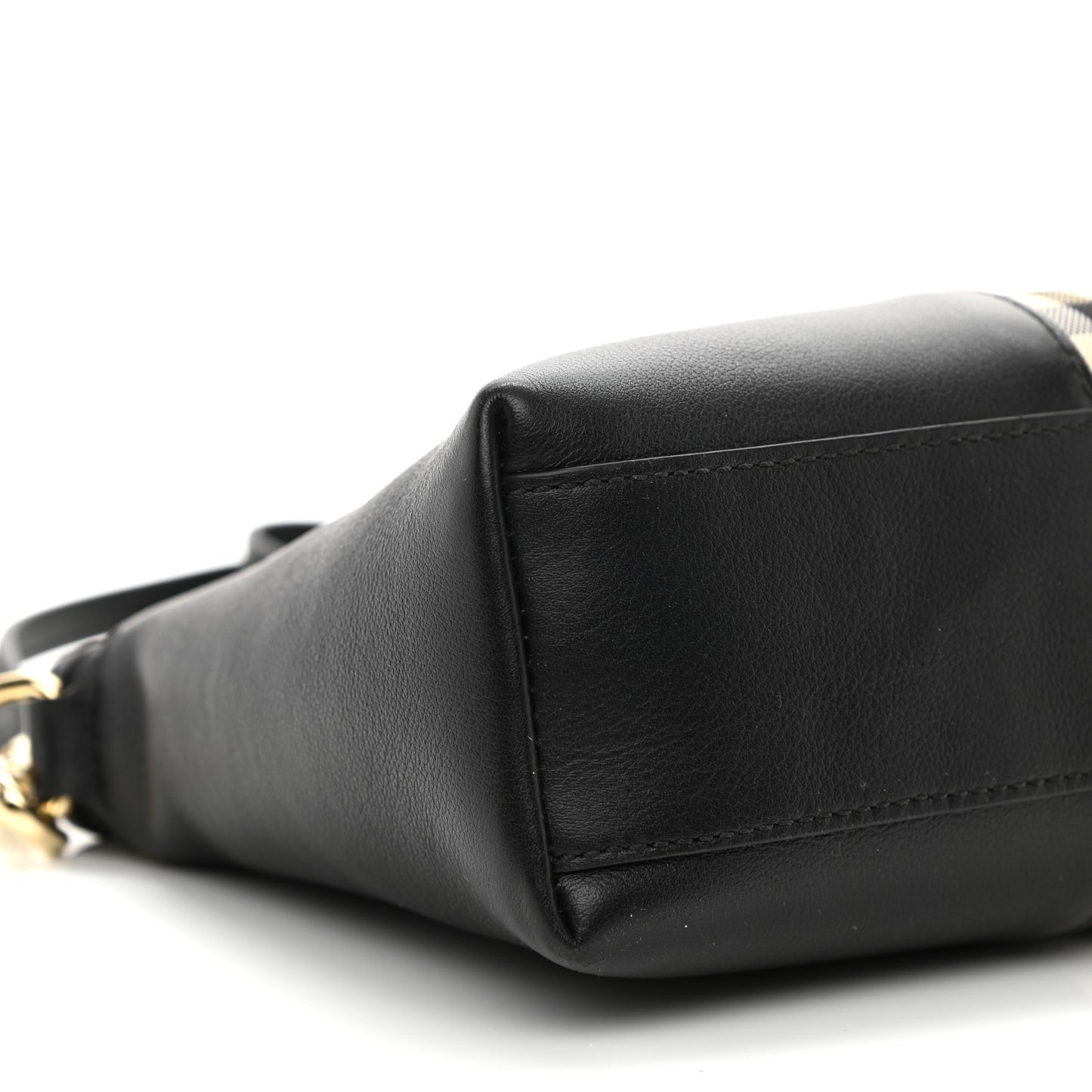 Horseferry Check Small Chichester Crossbody Clutch Bag Black