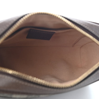 Gucci GG Supreme Monogram Web Mini Ophidia Shoulder Bag Brown 5 of 9