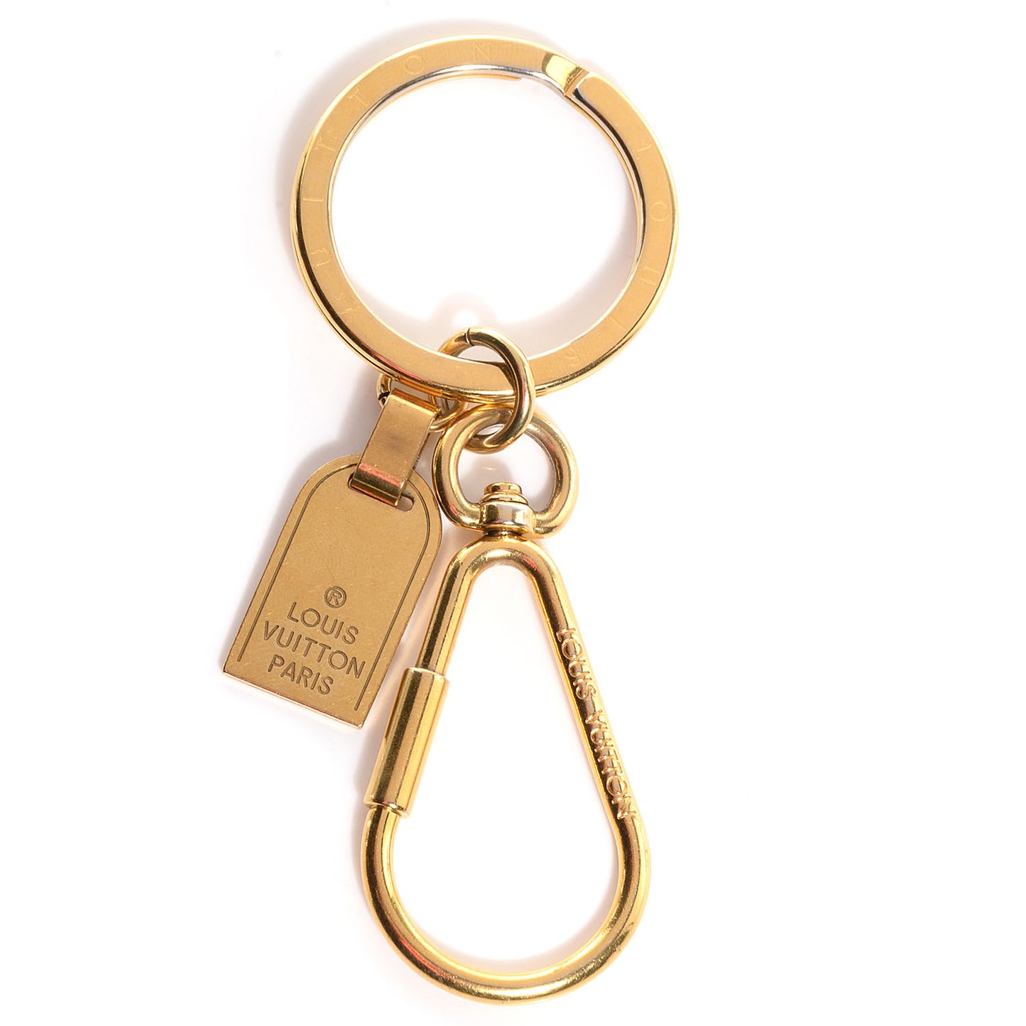 Mini Travel Key Holder Gold