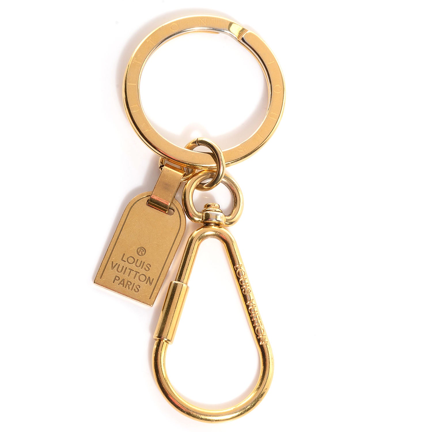 Louis Vuitton Mini Travel Key Holder Gold 1 of 4