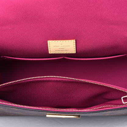 Louis Vuitton Monogram Cluny BB Bordeaux Fuchsia 4 of 5