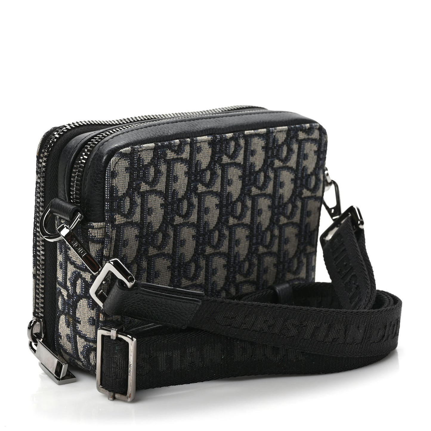 Oblique Messenger Pouch Black