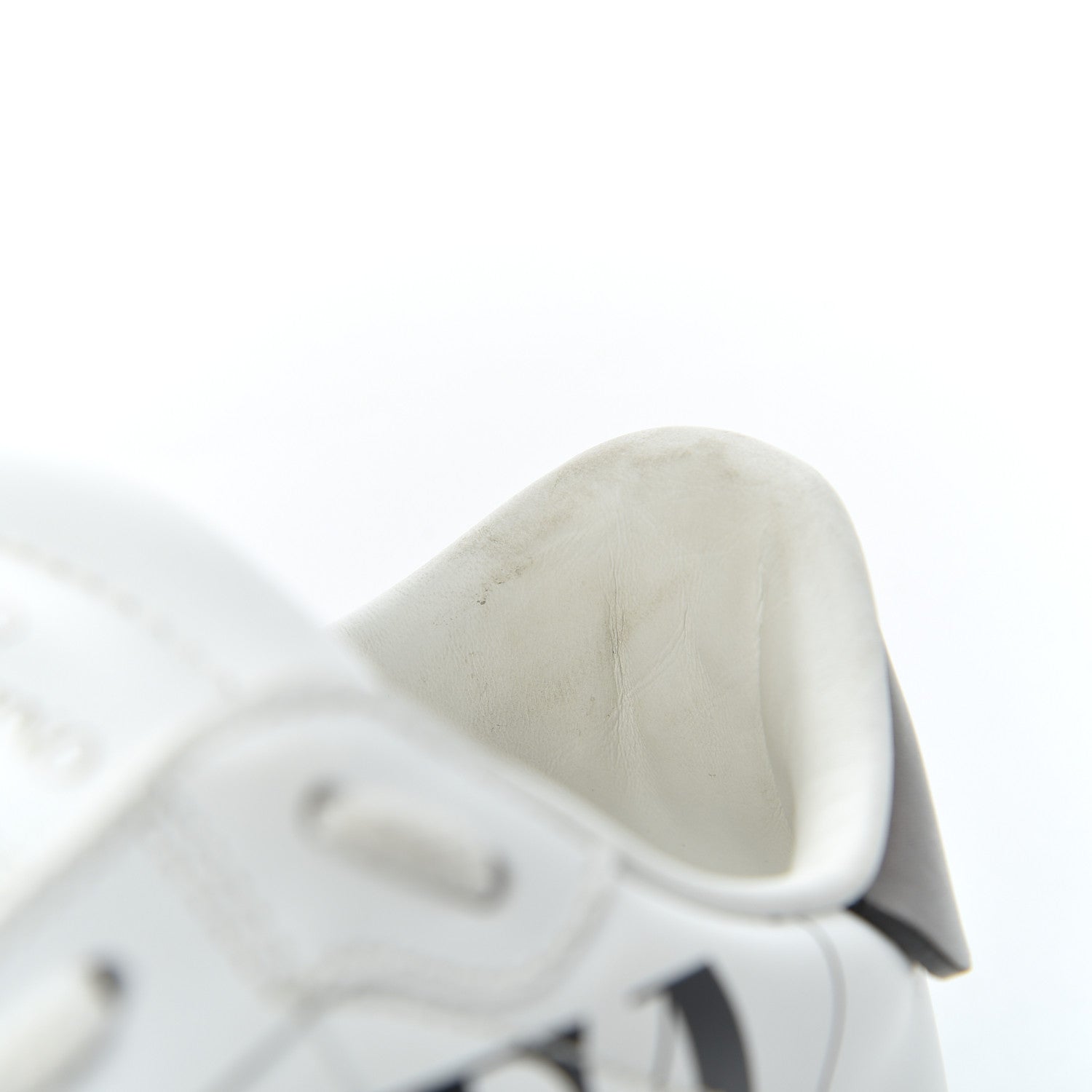 Valentino Garavani Calfskin VLTN Rockstud Open Sneakers 36 White 25 of 26