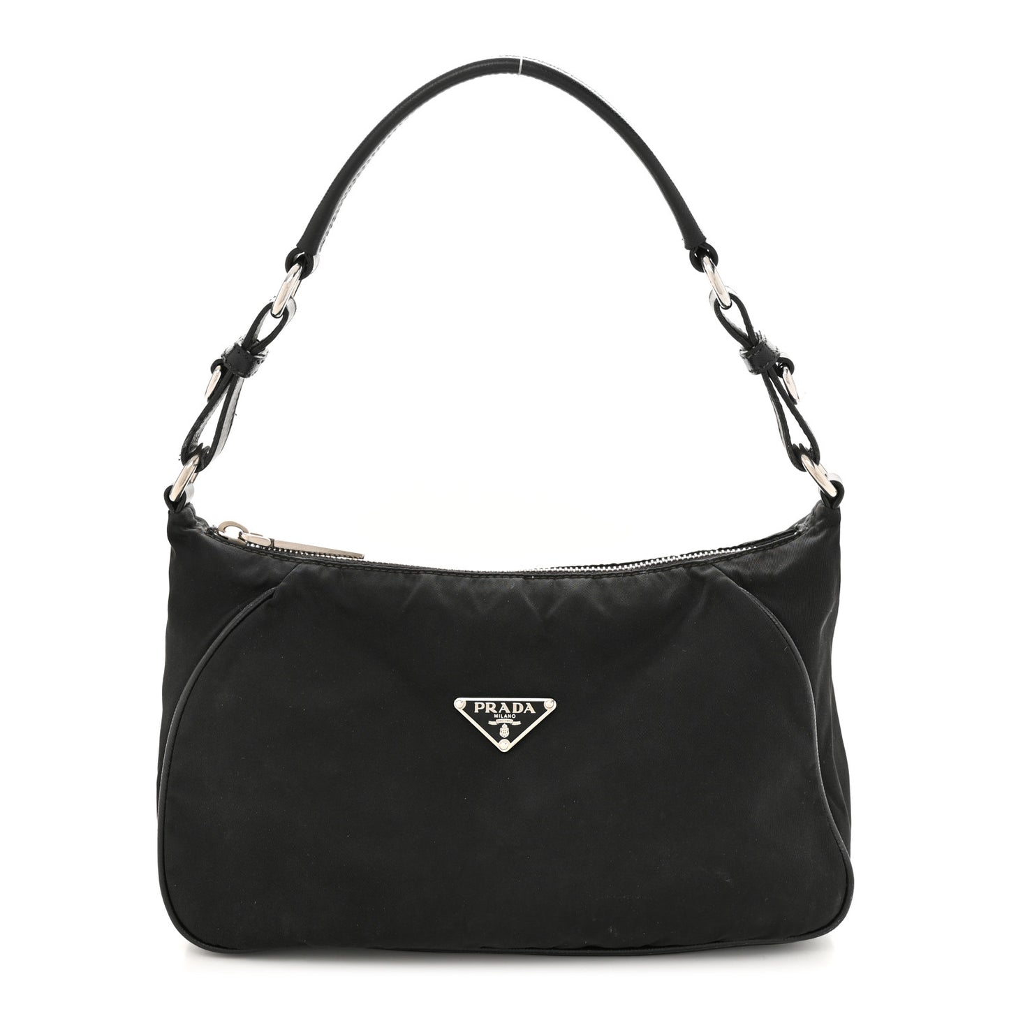 Tessuto Nylon Shoulder Bag Black