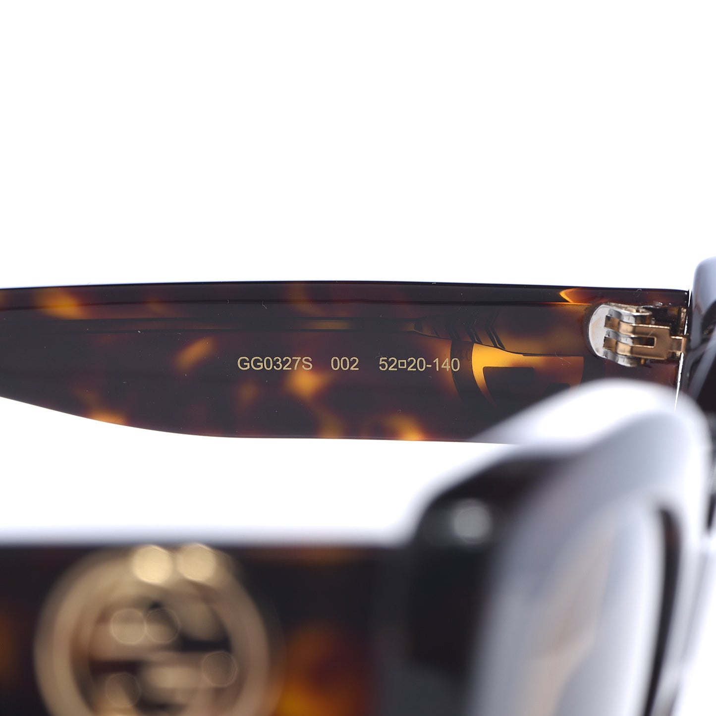 Acetate Sunglasses GG0327S Tortoise