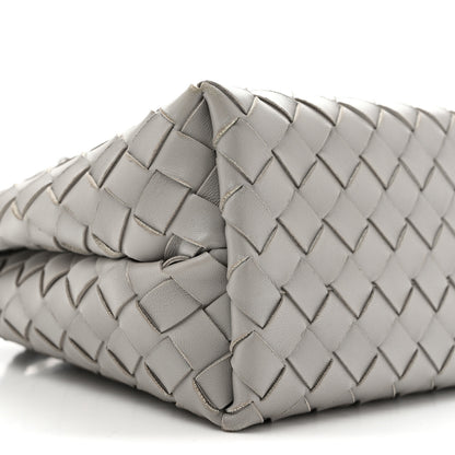 Bottega Veneta Nappa Intrecciato Small Andiamo Shoulder Bag Sterling 8 of 12