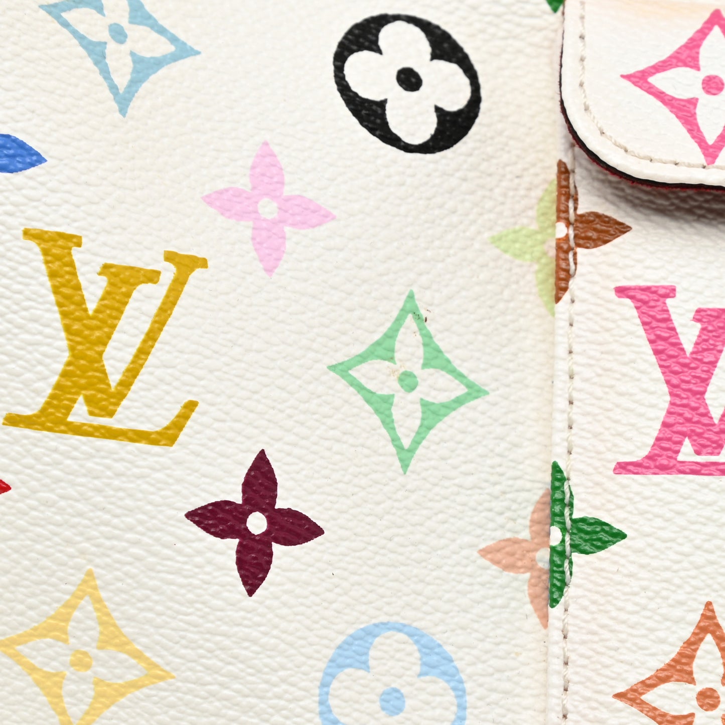 Monogram Multicolor Speedy 30 White