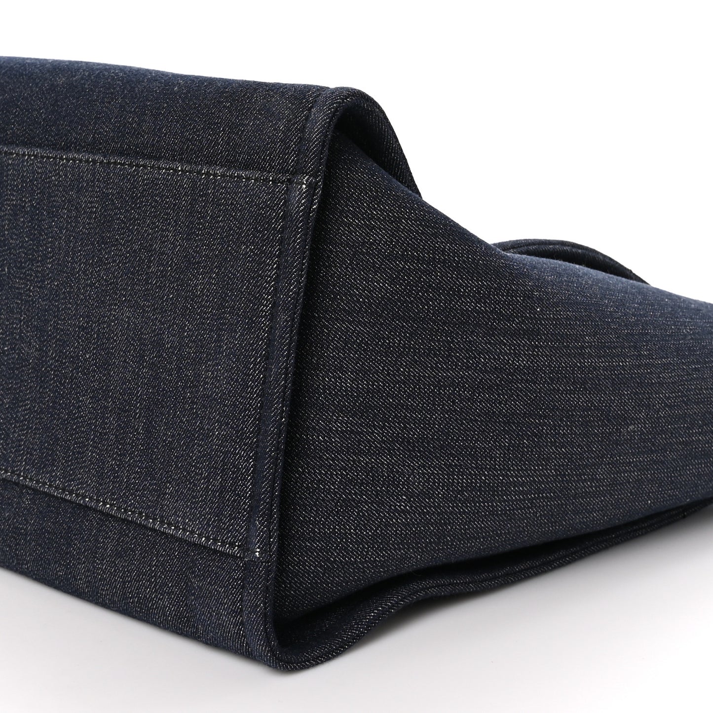 Denim Medium Deauville Tote Dark Blue