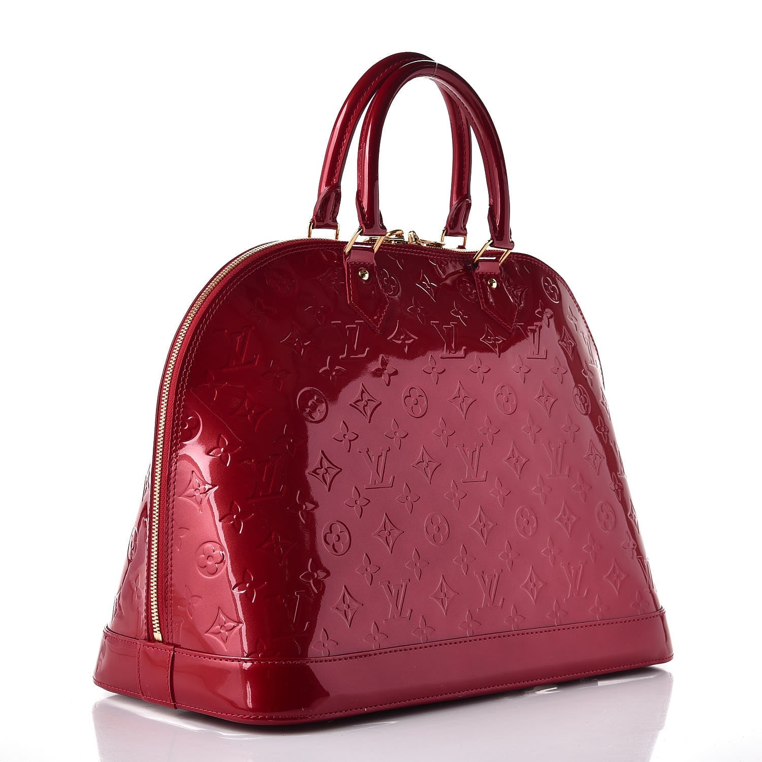 Louis Vuitton Vernis Alma GM Pomme D'Amour 3 of 7