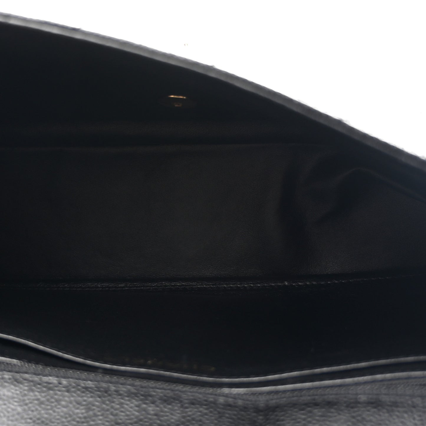 Caviar Quilted Jumbo Single Flap Black