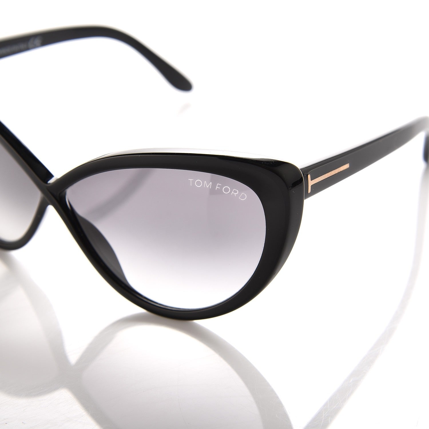 Tom Ford Madison Cat Eye Sunglasses TF253 Black 7 of 8