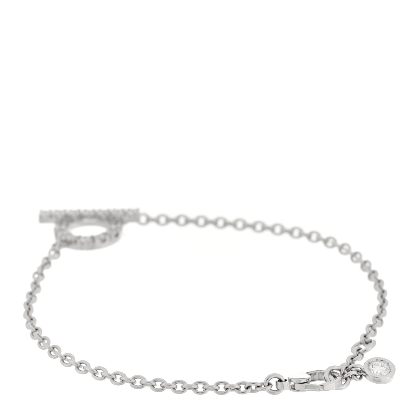 18K White Gold Diamond Finesse Bracelet SH