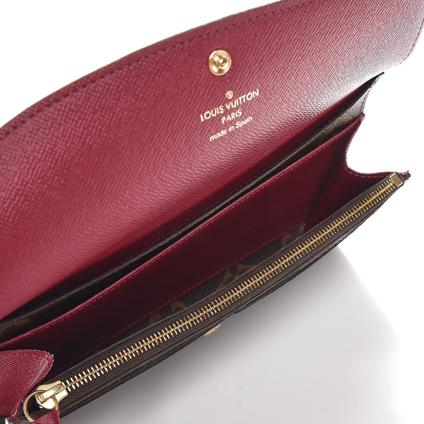 Monogram Emilie Wallet Fuchsia