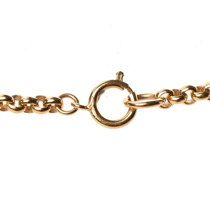 Chanel CC Pendant Necklace Gold 4 of 5