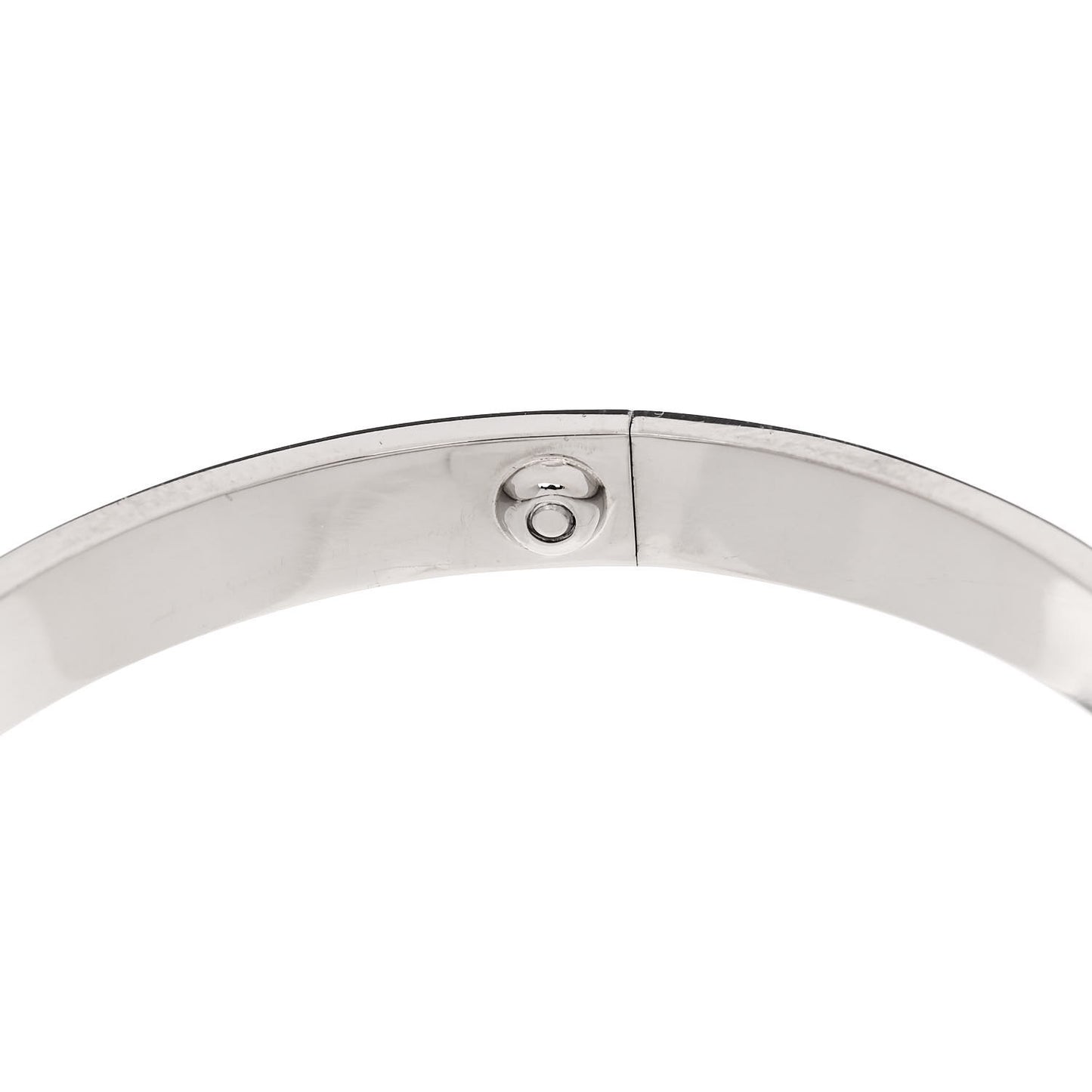 18K White Gold LOVE Bracelet 20