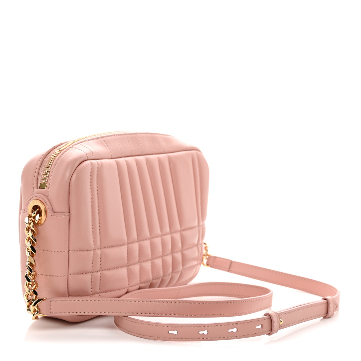 Calfskin Quilted Small Lola Camera Bag Primrose Pink