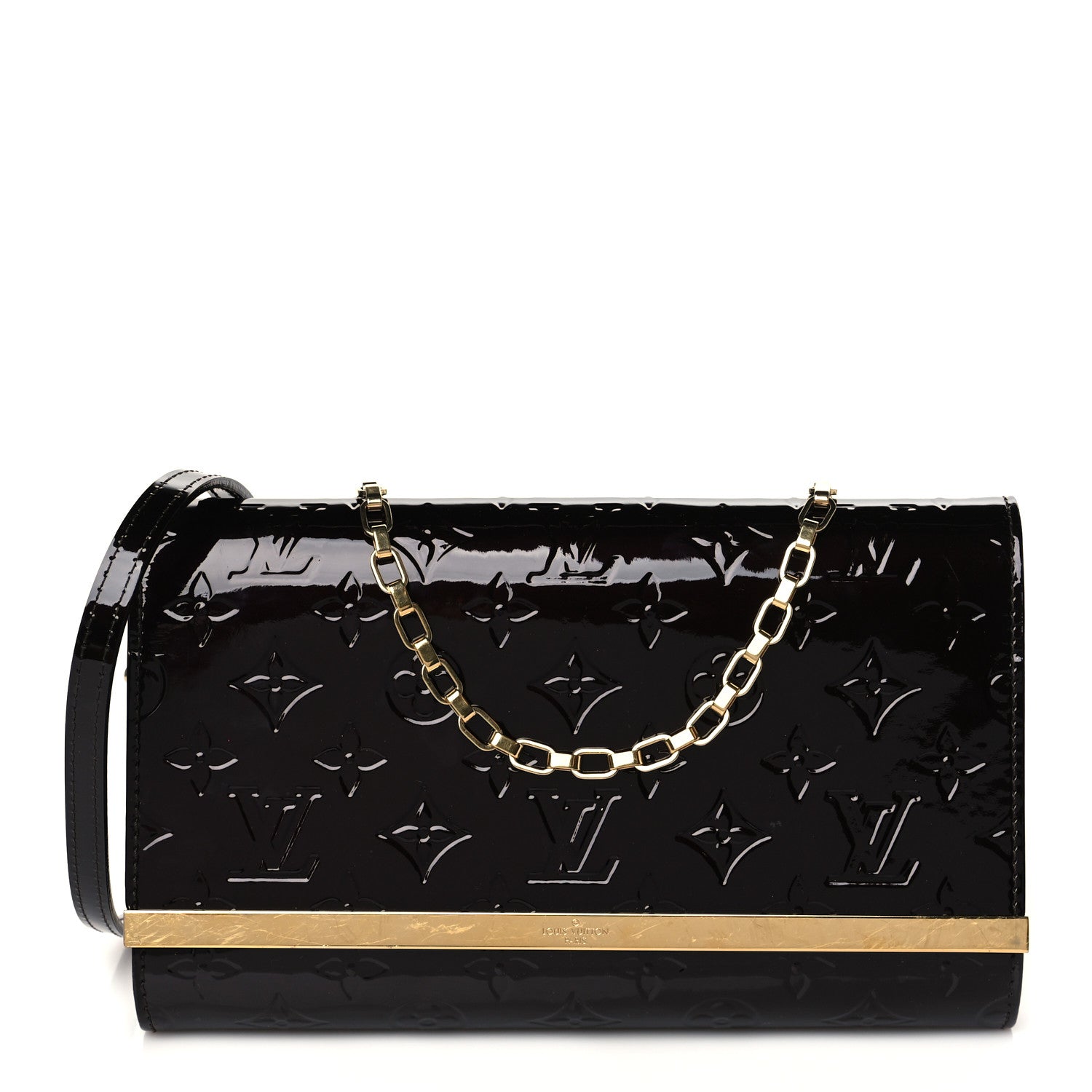 Louis Vuitton Vernis Ana Clutch Amarante 1 of 11
