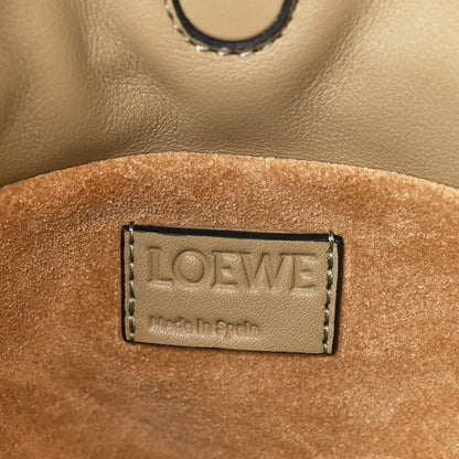 Loewe Calfskin Mini Flamenco Knot Clutch Clay Green 6 of 10