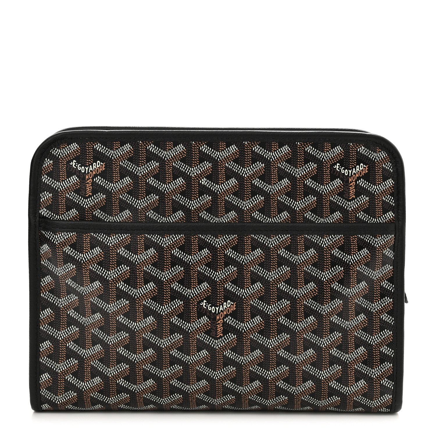 Goyard Goyardine Jouvence MM Toiletry Pouch Black 1 of 9