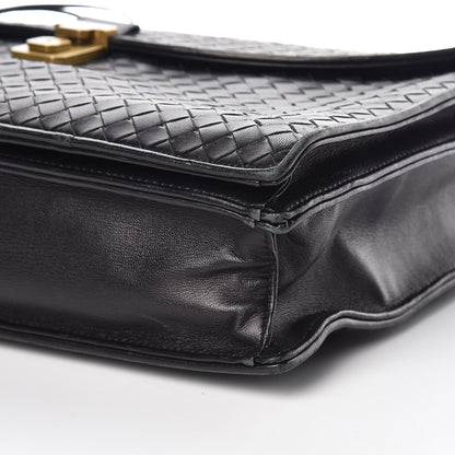 Bottega Veneta Nappa Intrecciato Briefcase Black 9 of 9