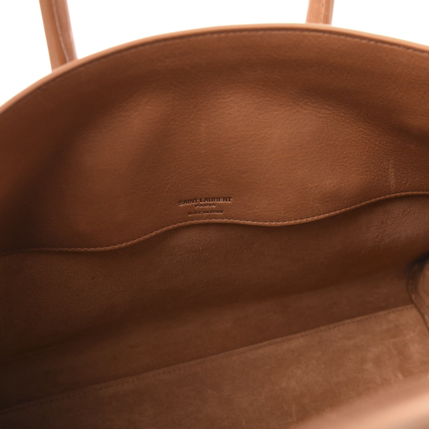 Saint Laurent Smooth Calfskin Small Supple Sac De Jour Tan 9 of 11