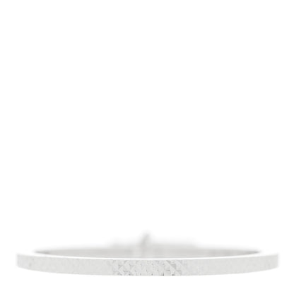 Gucci 18K White Gold Diamond Running G Charm Ring 51 5.75 3 of 6