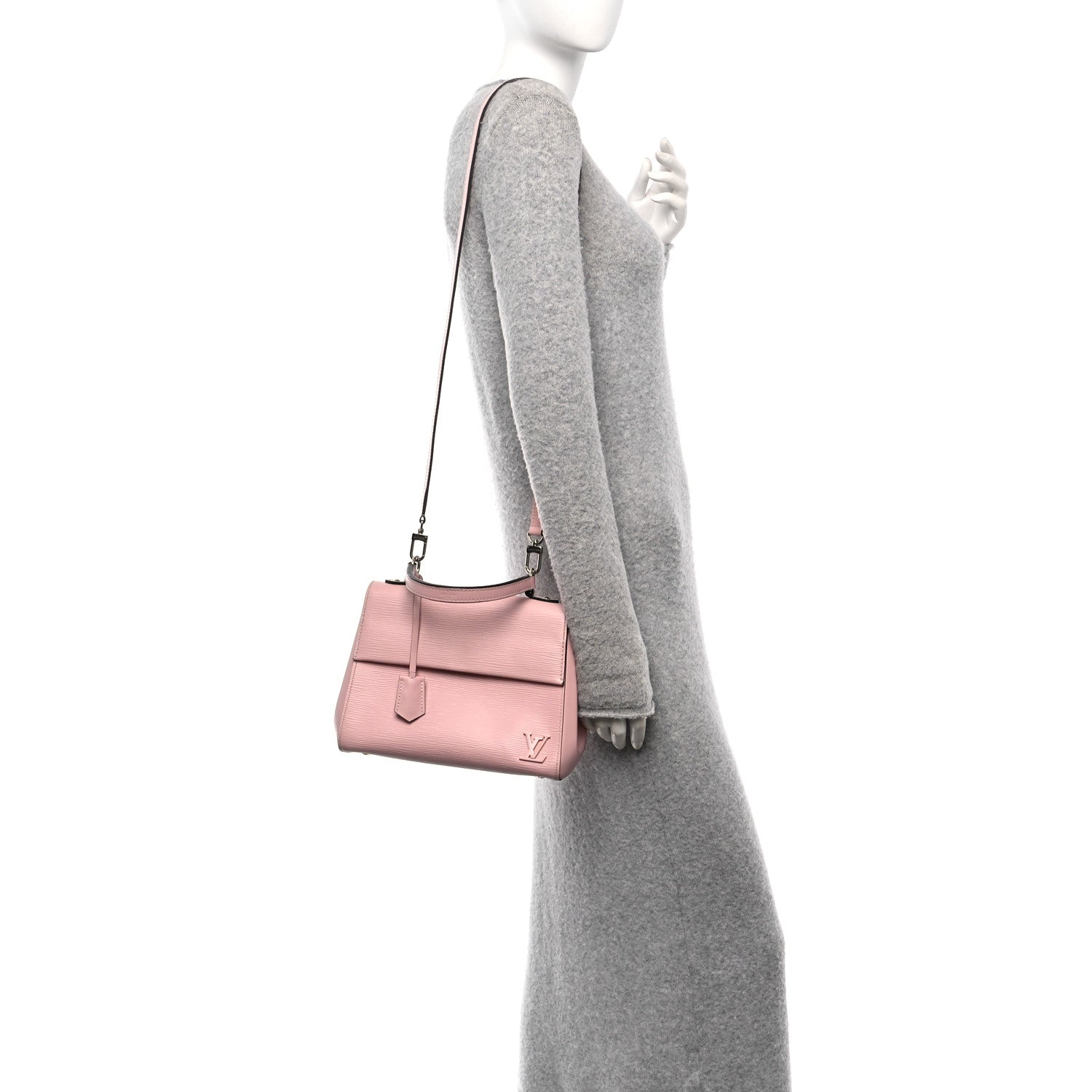 Louis Vuitton Epi Cluny BB Rose Ballerine 2 of 11