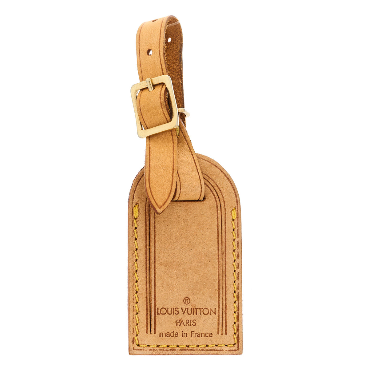 Louis Vuitton Vachetta Luggage Tag 1 of 5