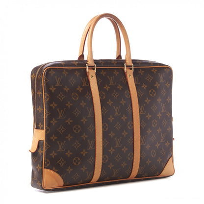 Louis Vuitton Monogram Porte-Documents Voyage Briefcase 3 of 9