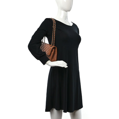 Chanel Lambskin Quilted Small Double Flap Brown 2 of 10