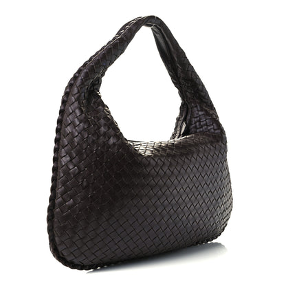 Bottega Veneta Nappa Intrecciato Medium Veneta Hobo Ebano 3 of 12